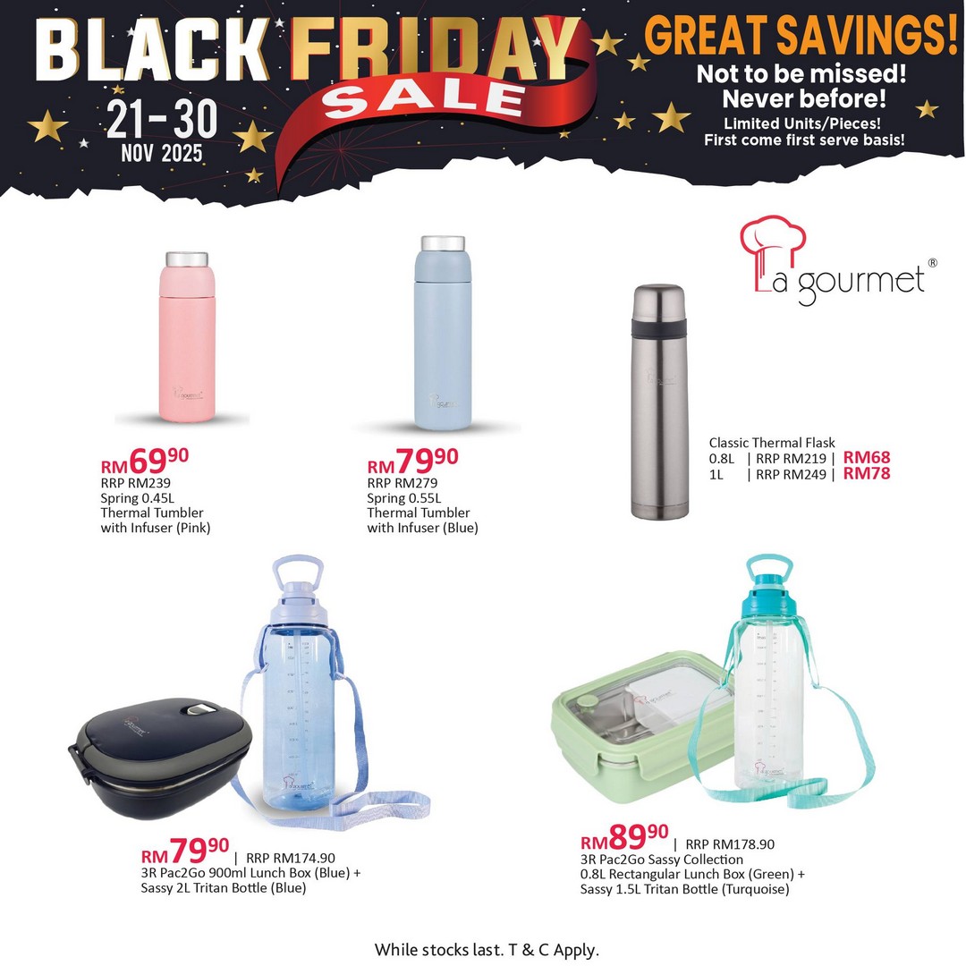 La-Gourmet-Malaysia-Black-Friday-Mayhem-Sale-6 20-30 November 2025: La Gourmet Malaysia: Black Friday Mayhem Sale on Cookware, Electrical Appliances & Thermalware