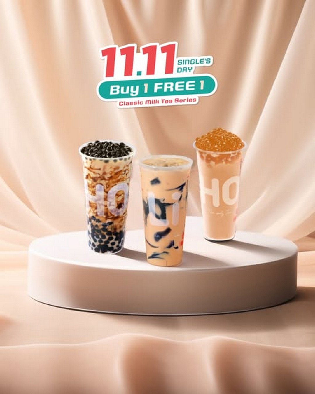 LiHO-TEA-Malaysi-11.11-Buy-1-Free-1-Classic-Milk-Tea-Promotion 11-14 November 2025: LiHO TEA Malaysia: 11.11 Buy 1 Free 1 Classic Milk Tea Promotion