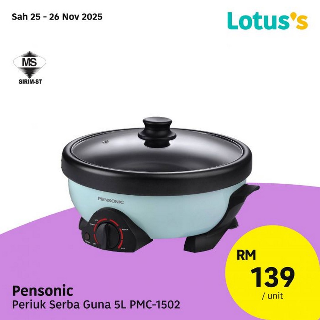 Lotuss-Malaysia-Gila-Jimat-Promotion-18 25 November – 3 December 2025: Lotus’s Malaysia Gila Jimat Promotion, Massive Savings on Groceries, Household Essentials and Kitchenware