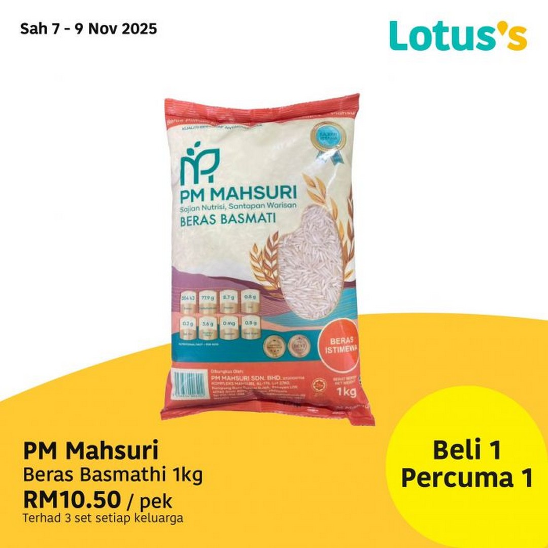 Lotuss-Malaysia-Pasti-Berbaloi-Deals-Promotion-1 7-19 November 2025: Lotus’s Malaysia: Pasti Berbaloi Deals Promotion: Incredible Savings on Groceries, Beverages & Household Essentials
