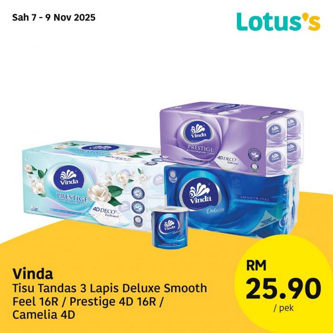 Lotuss-Malaysia-Pasti-Berbaloi-Deals-Promotion-16 7-19 November 2025: Lotus’s Malaysia: Pasti Berbaloi Deals Promotion: Incredible Savings on Groceries, Beverages & Household Essentials