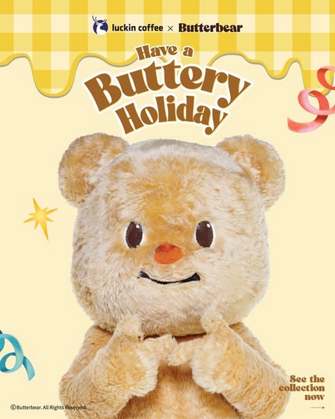 Luckin-Coffee-Malaysia-Butterbear-Exclusive-Merchandise-Promotion 7 November 2025 onwards: Luckin Coffee Malaysia: Butterbear Exclusive Merchandise Promotion