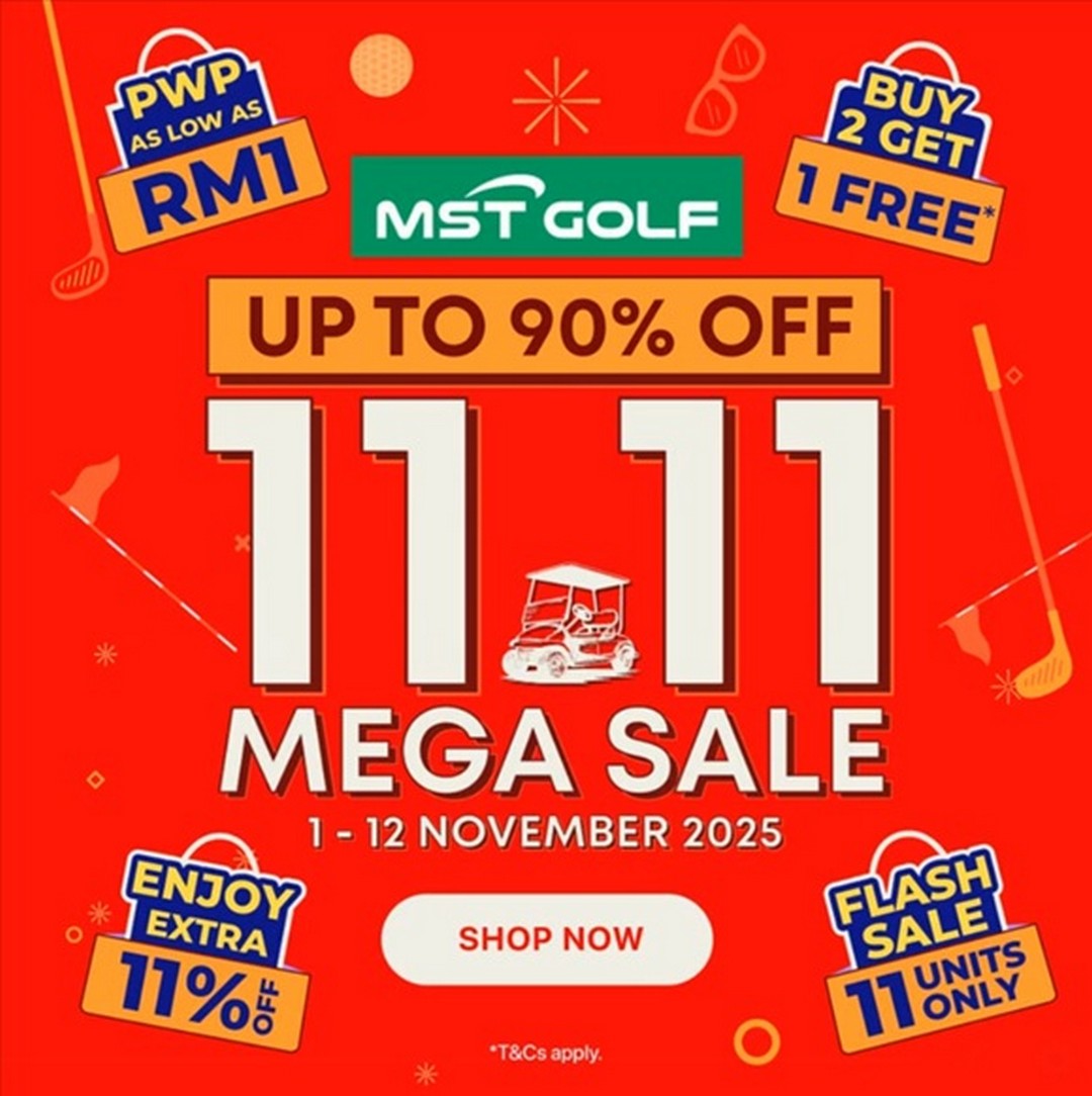 MST-Golf-11.11-Mega-Sale-with-Up-to-90-OFF 1-12 November 2025: MST Golf: 11.11 Mega Sale with Up to 90% OFF & Exclusive Daily Deals