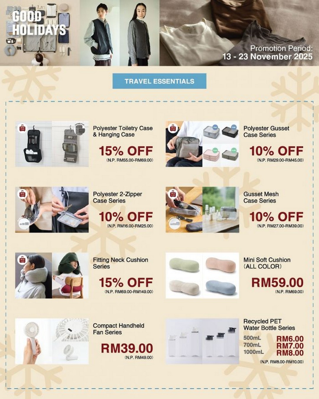 MUJI-Malaysia-Good-Holidays-Promotion-5 13-23 November 2025: MUJI Malaysia Good Holidays Promotion: Clothing, Winter Essentials & Home Deals