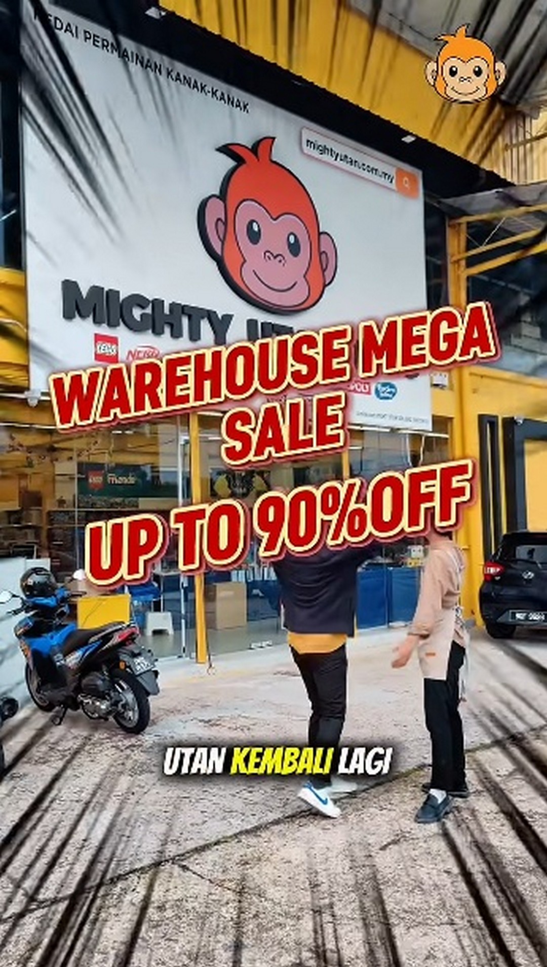 Mighty-Utan-Toys-Warehouse-Clearance-Sale 6-9 November 2025: Mighty Utan Toys: Warehouse Clearance Sale – Up to 90% Off on Toys
