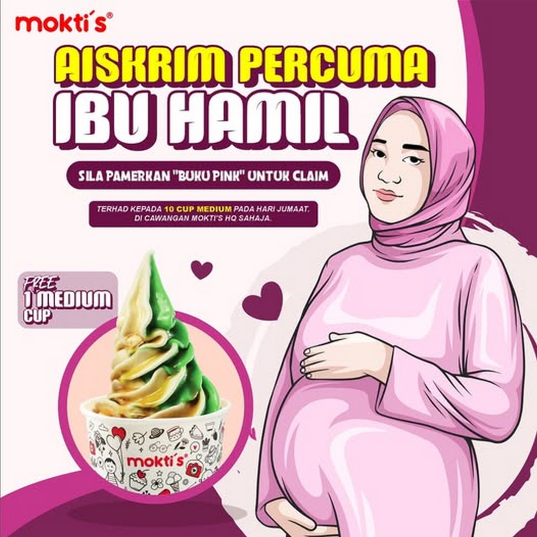 Moktis-Malaysia-Free-Ice-Cream-Treat-for-Expecting-Mothers 7 November 2025 onwards: Mokti’s Malaysia Free Ice Cream Treat for Expecting Mothers: Special Giveaway Event at Mokti’s HQ