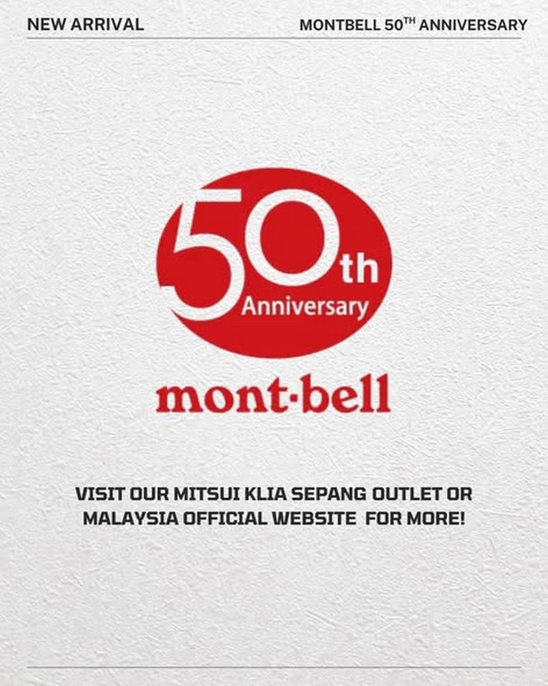 Montbell-Malaysia-50th-Anniversary-Collection-4 4 November 2025 onwards: Montbell Malaysia 50th Anniversary Collection: Exclusive Outdoor Apparel Promotion at Mitsui Outlet Park KLIA Sepang