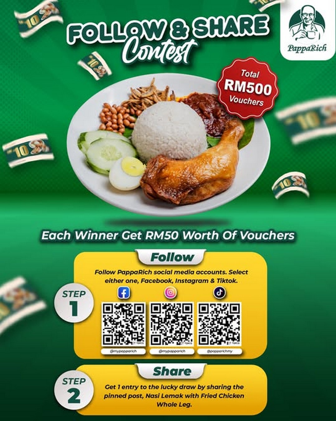 PappaRich-Malaysia-Win-RM50-Voucher-Giveaway 1–30 November 2025: PappaRich Malaysia: Win RM50 Voucher Giveaway: Follow & Share Contest
