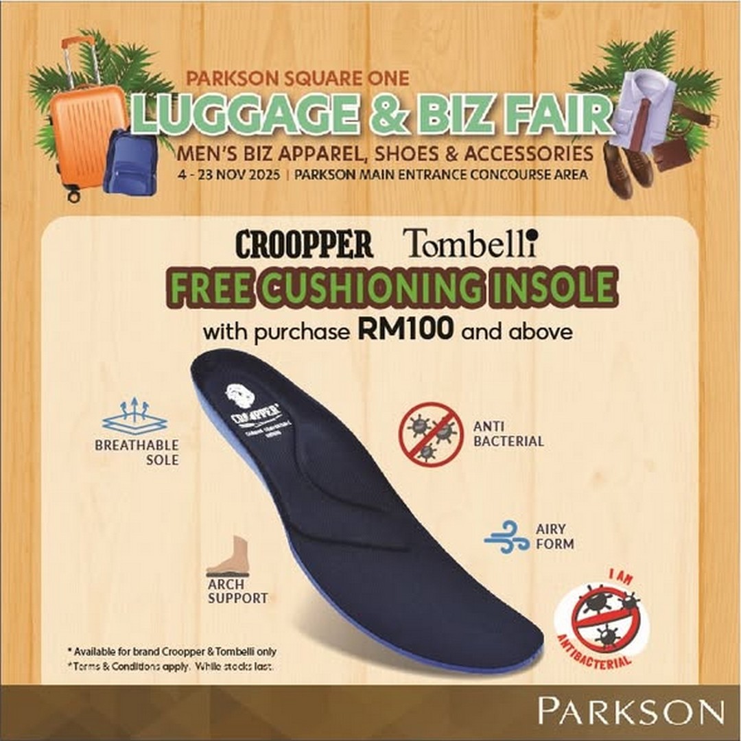 Parkson-Malaysia-Luggage-Mens-Biz-Apparel-Shoes-Accessories-Sale-4 4–23 November 2025: Parkson Malaysia Luggage, Men’s Biz Apparel, Shoes & Accessories Sale at Parkson Square One
