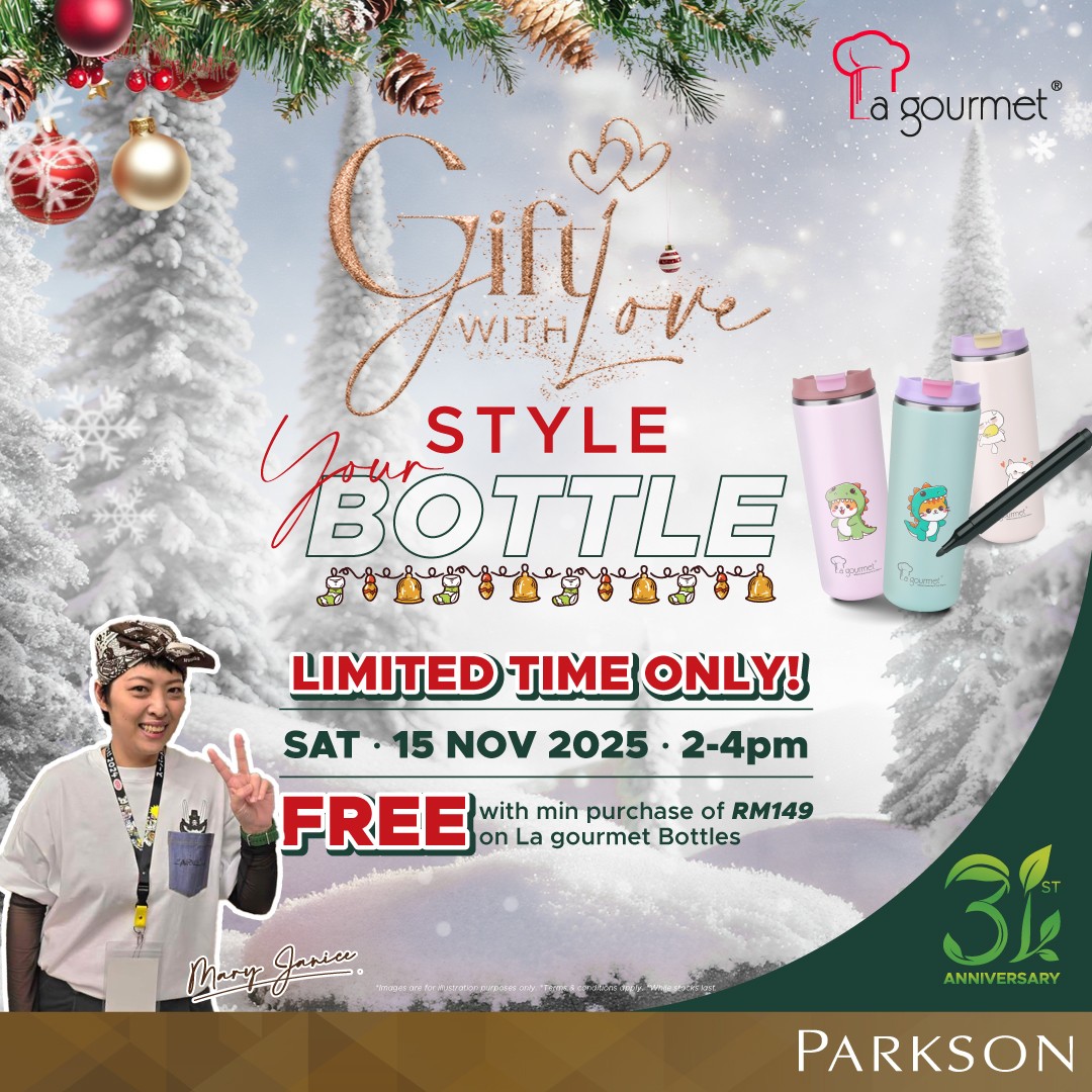 Parkson-Malaysia-–-Gifty-With-Love-with-La-gourmet-7 4-16 November 2025: Parkson Malaysia – Gifty With Love with La gourmet Festive Promotion at 1 Utama