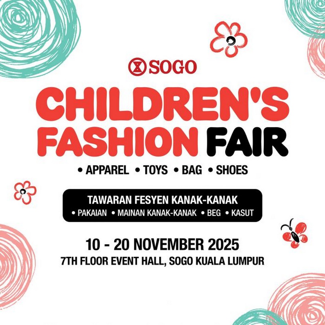 SOGO-Kuala-Lumpur-Childrens-Fashion-Sale 10-20 November 2025: SOGO Kuala Lumpur: Children’s Fashion Sale: Kids Apparel, Toys, Bags & Shoes Promotion