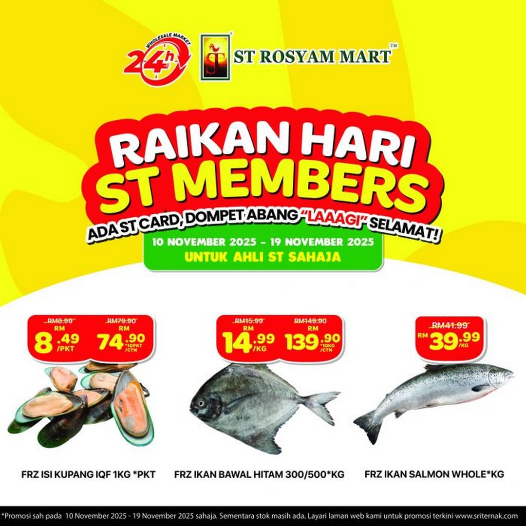 ST-Rosyam-Mart-Exclusive-Member-Promotion-2 10-19 November 2025: ST Rosyam Mart: Exclusive Member Promotion on Groceries and Essentials