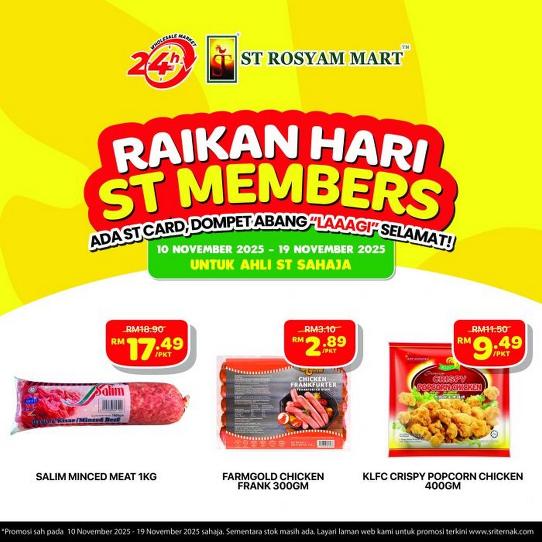 ST-Rosyam-Mart-Exclusive-Member-Promotion-6 10-19 November 2025: ST Rosyam Mart: Exclusive Member Promotion on Groceries and Essentials