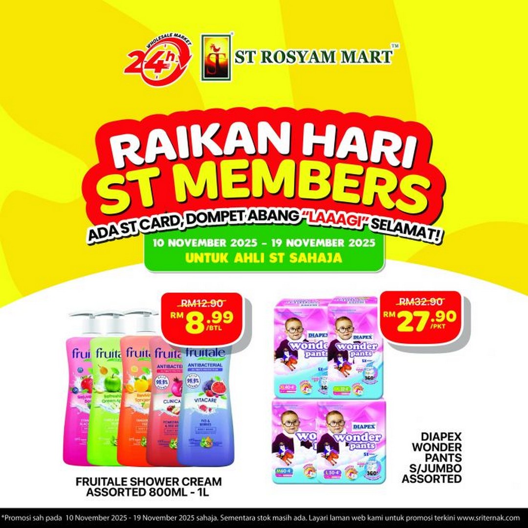 ST-Rosyam-Mart-Exclusive-Member-Promotion-7 10-19 November 2025: ST Rosyam Mart: Exclusive Member Promotion on Groceries and Essentials