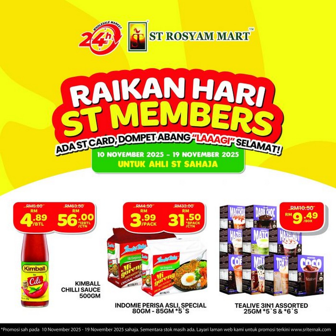 ST-Rosyam-Mart-Exclusive-Member-Promotion-8 10-19 November 2025: ST Rosyam Mart: Exclusive Member Promotion on Groceries and Essentials