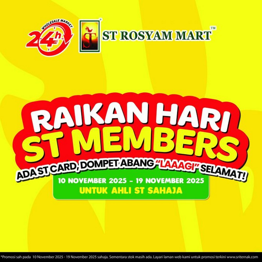 ST-Rosyam-Mart-Exclusive-Member-Promotion 10-19 November 2025: ST Rosyam Mart: Exclusive Member Promotion on Groceries and Essentials