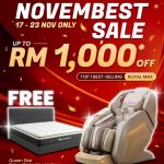 17-23 November 2025: SnowFit: Royal Max Massage Chair & Free Queen Mattress Promotion