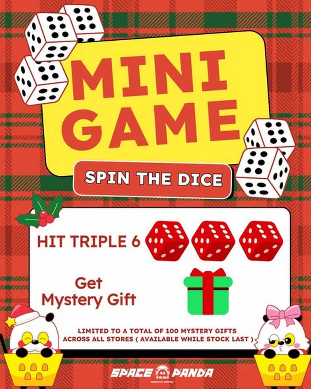 Space-Panda-Malaysia-Santa-Claws-Mega-Lucky-Draw-Promotion-2 28 November-28 December 2025: Space Panda Malaysia: Santa Claws Mega Lucky Draw Promotion for Festive Season