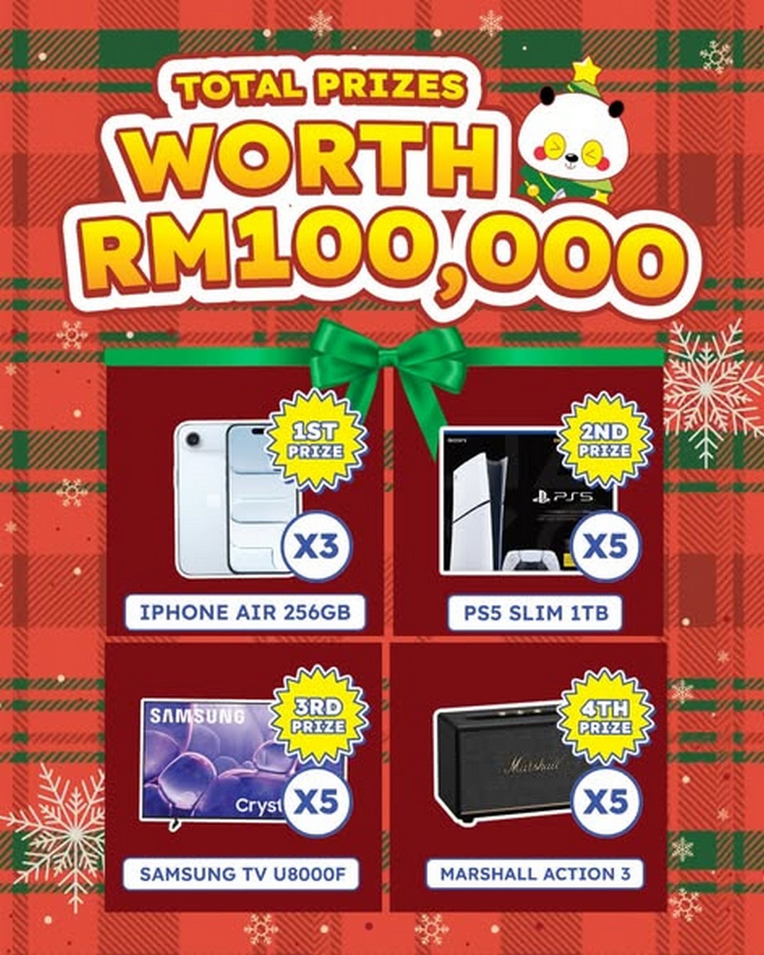 Space-Panda-Malaysia-Santa-Claws-Mega-Lucky-Draw-Promotion-3 28 November-28 December 2025: Space Panda Malaysia: Santa Claws Mega Lucky Draw Promotion for Festive Season