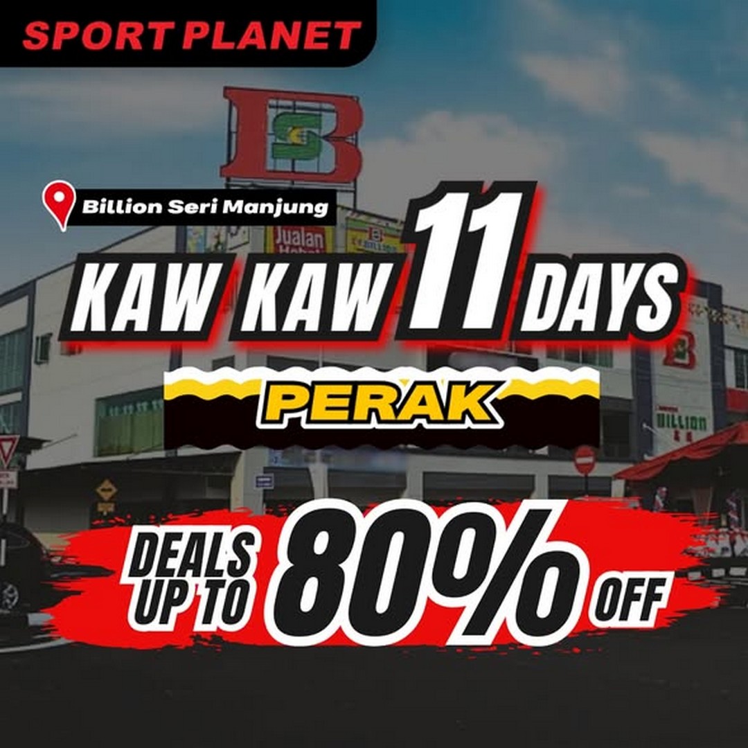 Sport-Planet-Malaysia-Massive-Warehouse-Sale 20–30 November 2025: Sport Planet Malaysia: Massive Warehouse Sale in Seri Manjung with Up to 80% OFF