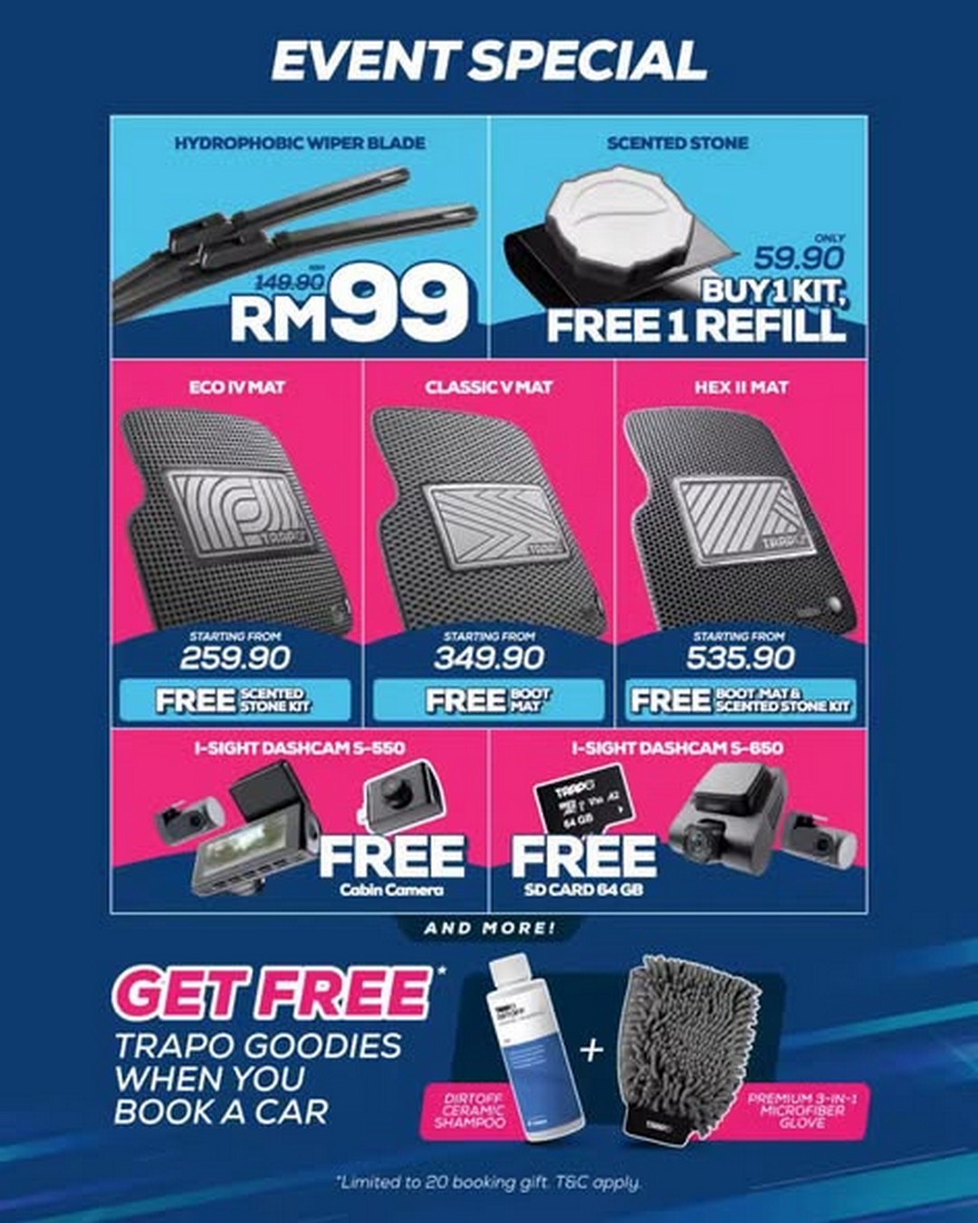 TRAPO-Malaysia-Car-Care-Essentials-and-New-Car-Showcase-Promotion-1 20-23 November 2025: TRAPO Malaysia: Car Care Essentials and New Car Showcase Promotion at Plaza Merdeka, Kuching