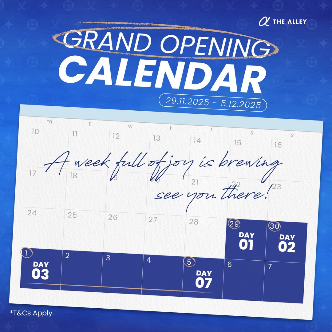 The-Alley-Malaysia-Dessert-Concept-Store-Opening-Promotion-6 29 November–5 December 2025: The Alley Malaysia Dessert Concept Store Opening Promotion at Pavilion Bukit Jalil: Free Drinks, 50% OFF Deals and Opening Week Offers