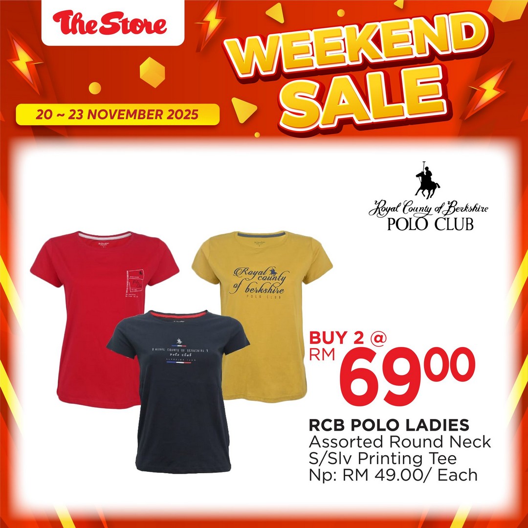 The-Store-Malaysia-Weekend-Sale-Extravaganza-11 20-23 November 2025: The Store Malaysia: Weekend Sale Extravaganza: Fashion, Home & Lifestyle Promotion