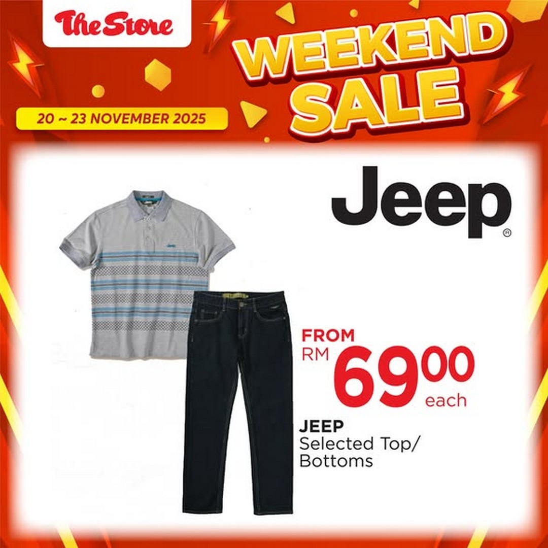 The-Store-Malaysia-Weekend-Sale-Extravaganza-2 20-23 November 2025: The Store Malaysia: Weekend Sale Extravaganza: Fashion, Home & Lifestyle Promotion
