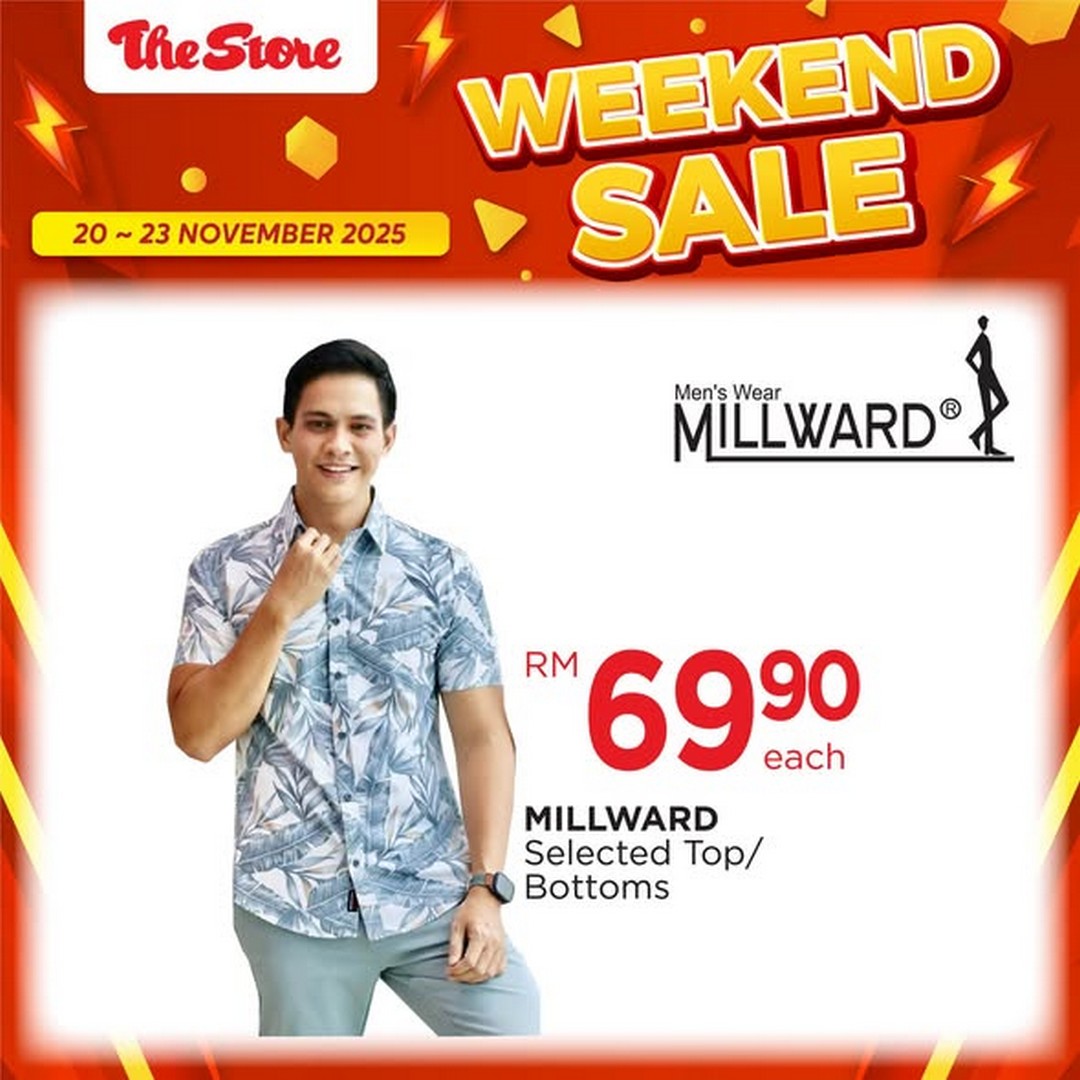The-Store-Malaysia-Weekend-Sale-Extravaganza 20-23 November 2025: The Store Malaysia: Weekend Sale Extravaganza: Fashion, Home & Lifestyle Promotion