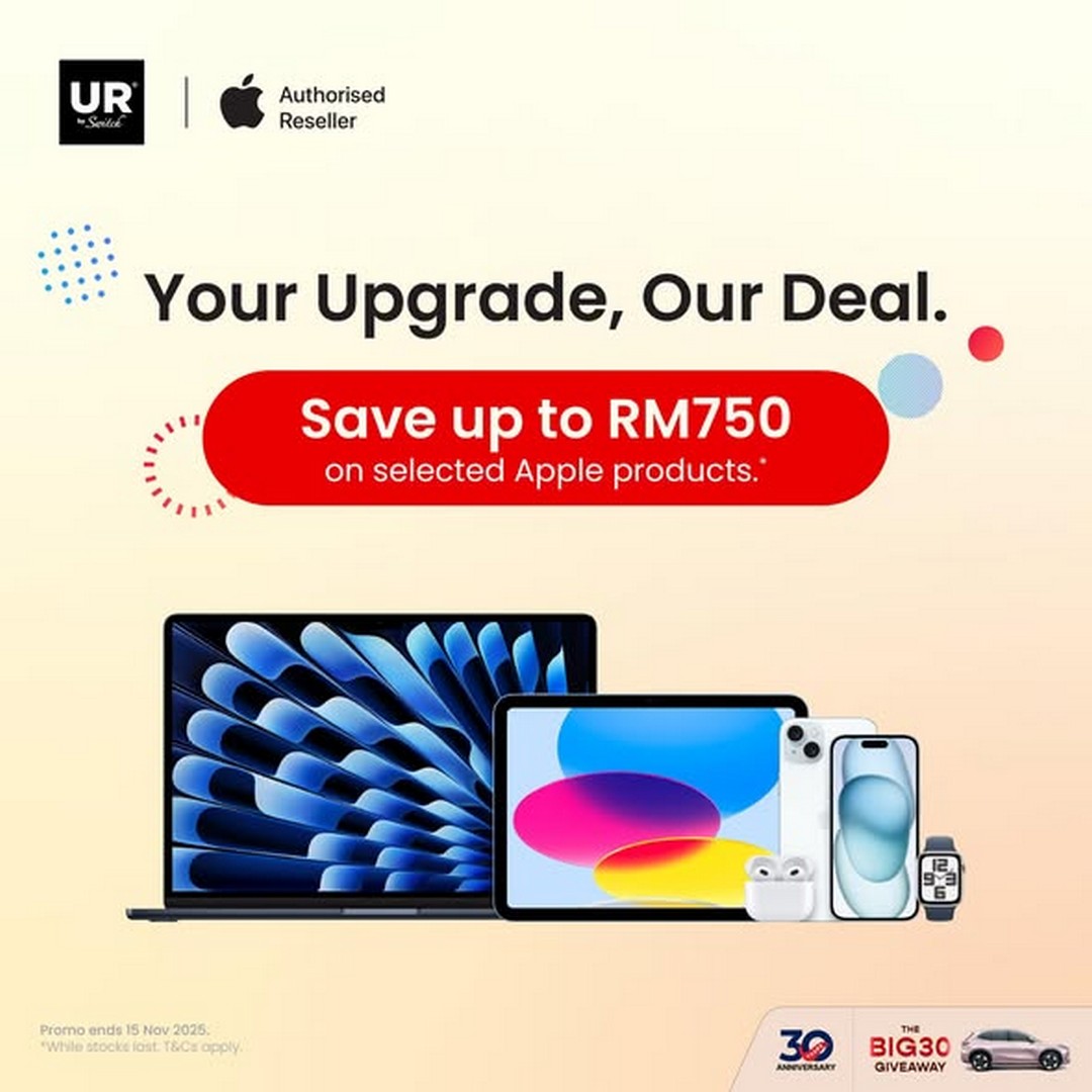 Urban-Republic-Apple-Deals-BIG30-Giveaway-Promotion Now till 15 November 2025: Urban Republic Apple Deals & BIG30 Giveaway Promotion
