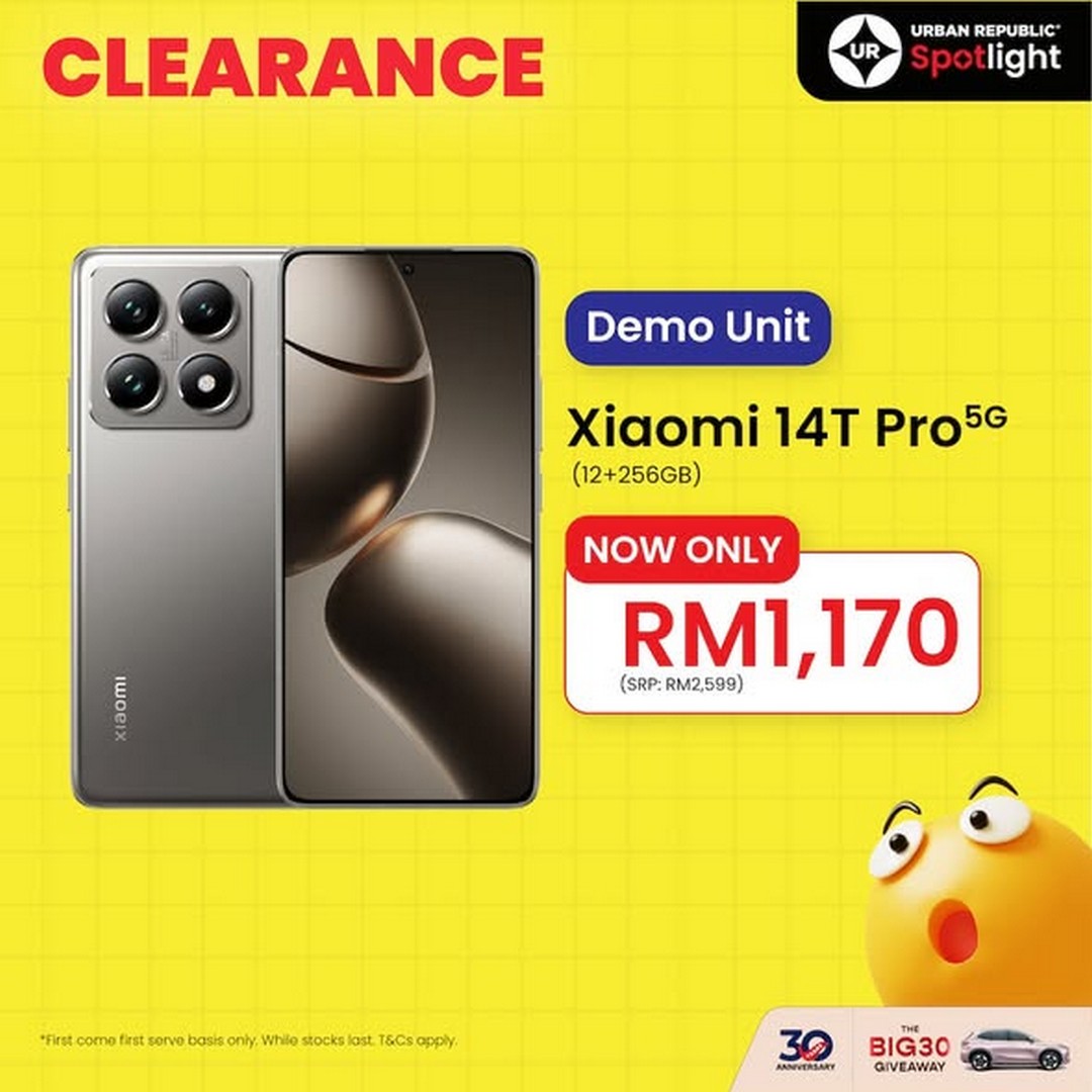 Urban-Republic-Xiaomi-Clearance-Sale-1 28-30 November 2025: Urban Republic Xiaomi Clearance Sale: Up to 60% OFF Demo & Sealed Devices