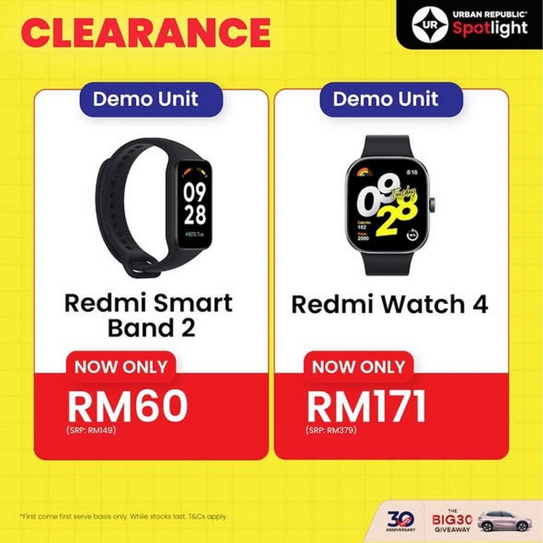 Urban-Republic-Xiaomi-Clearance-Sale-4 28-30 November 2025: Urban Republic Xiaomi Clearance Sale: Up to 60% OFF Demo & Sealed Devices