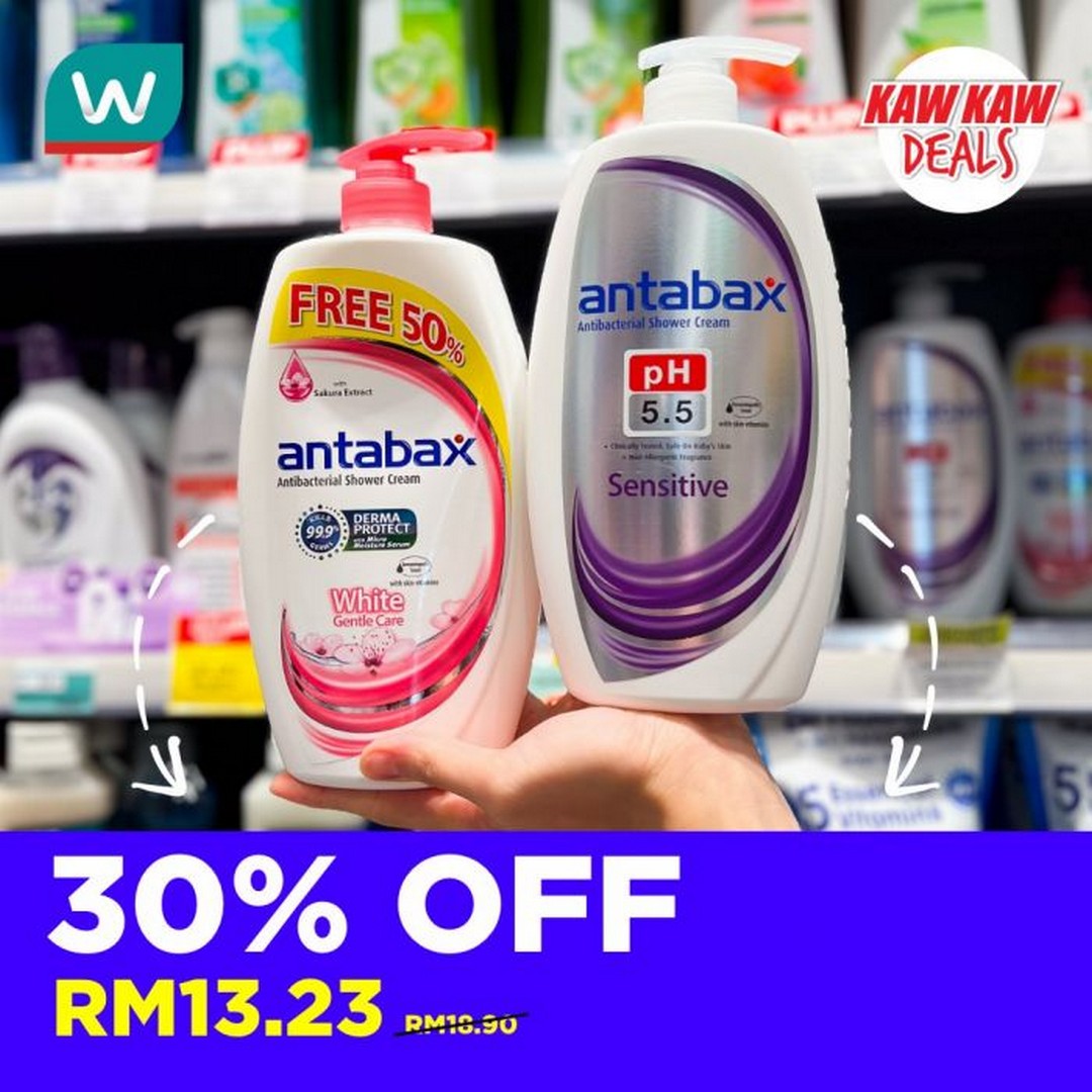 Watsons-Malaysia-Kaw-Kaw-Deals-on-Personal-Care-Sanitary-Protection-10 6–10 November 2025: Watsons Malaysia: Kaw Kaw Deals on Personal Care & Sanitary Protection Promotion