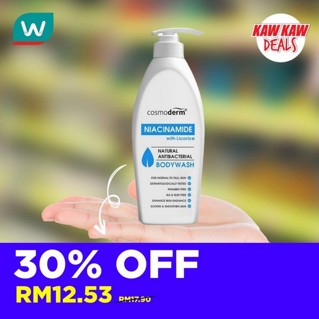 Watsons-Malaysia-Kaw-Kaw-Deals-on-Personal-Care-Sanitary-Protection-12 6–10 November 2025: Watsons Malaysia: Kaw Kaw Deals on Personal Care & Sanitary Protection Promotion