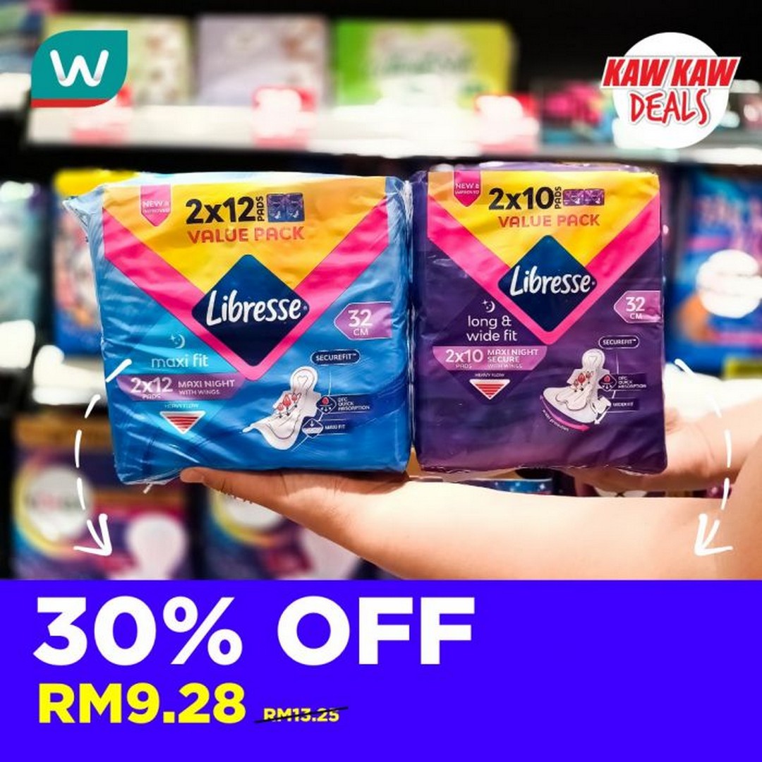 Watsons-Malaysia-Kaw-Kaw-Deals-on-Personal-Care-Sanitary-Protection-13 6–10 November 2025: Watsons Malaysia: Kaw Kaw Deals on Personal Care & Sanitary Protection Promotion