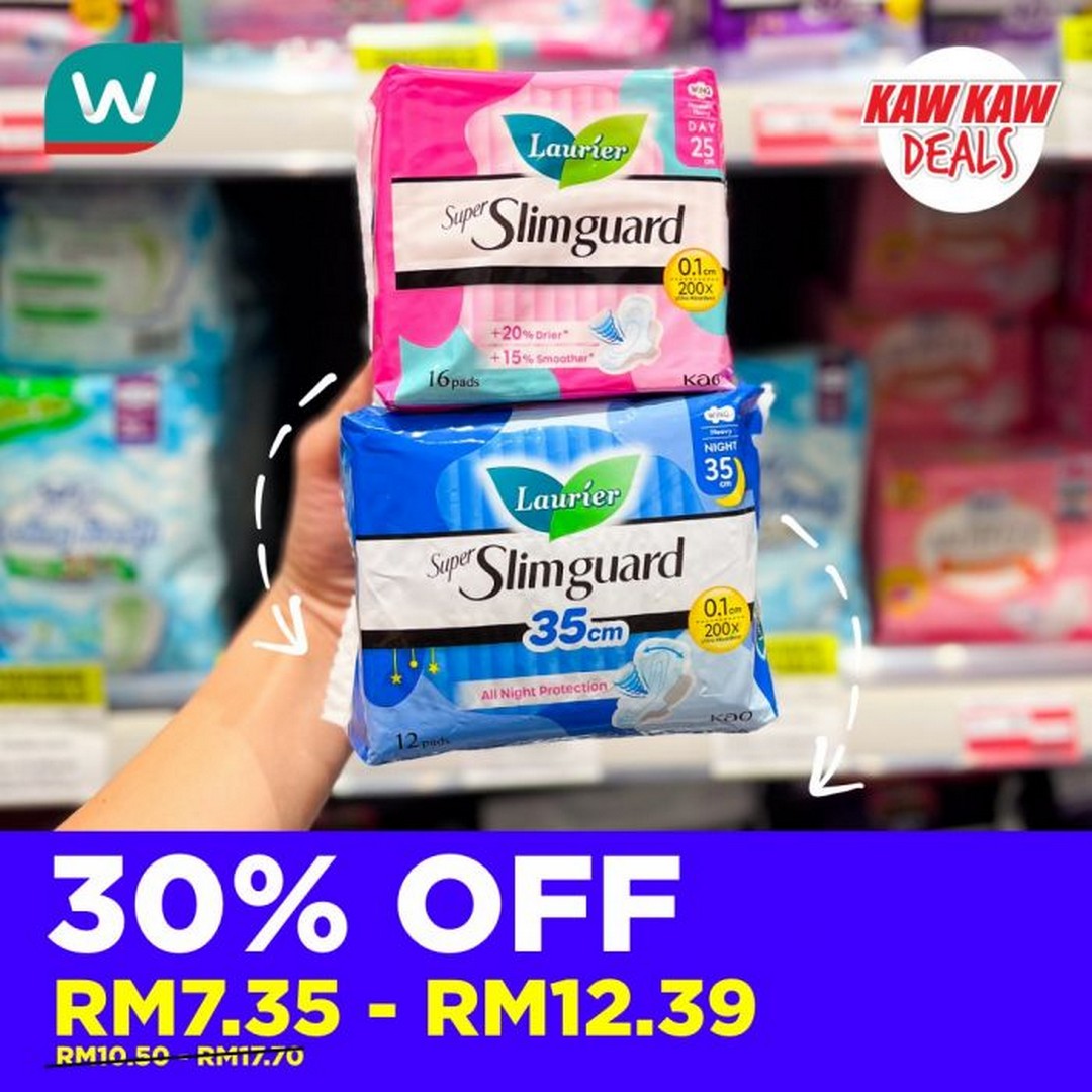 Watsons-Malaysia-Kaw-Kaw-Deals-on-Personal-Care-Sanitary-Protection-5 6–10 November 2025: Watsons Malaysia: Kaw Kaw Deals on Personal Care & Sanitary Protection Promotion