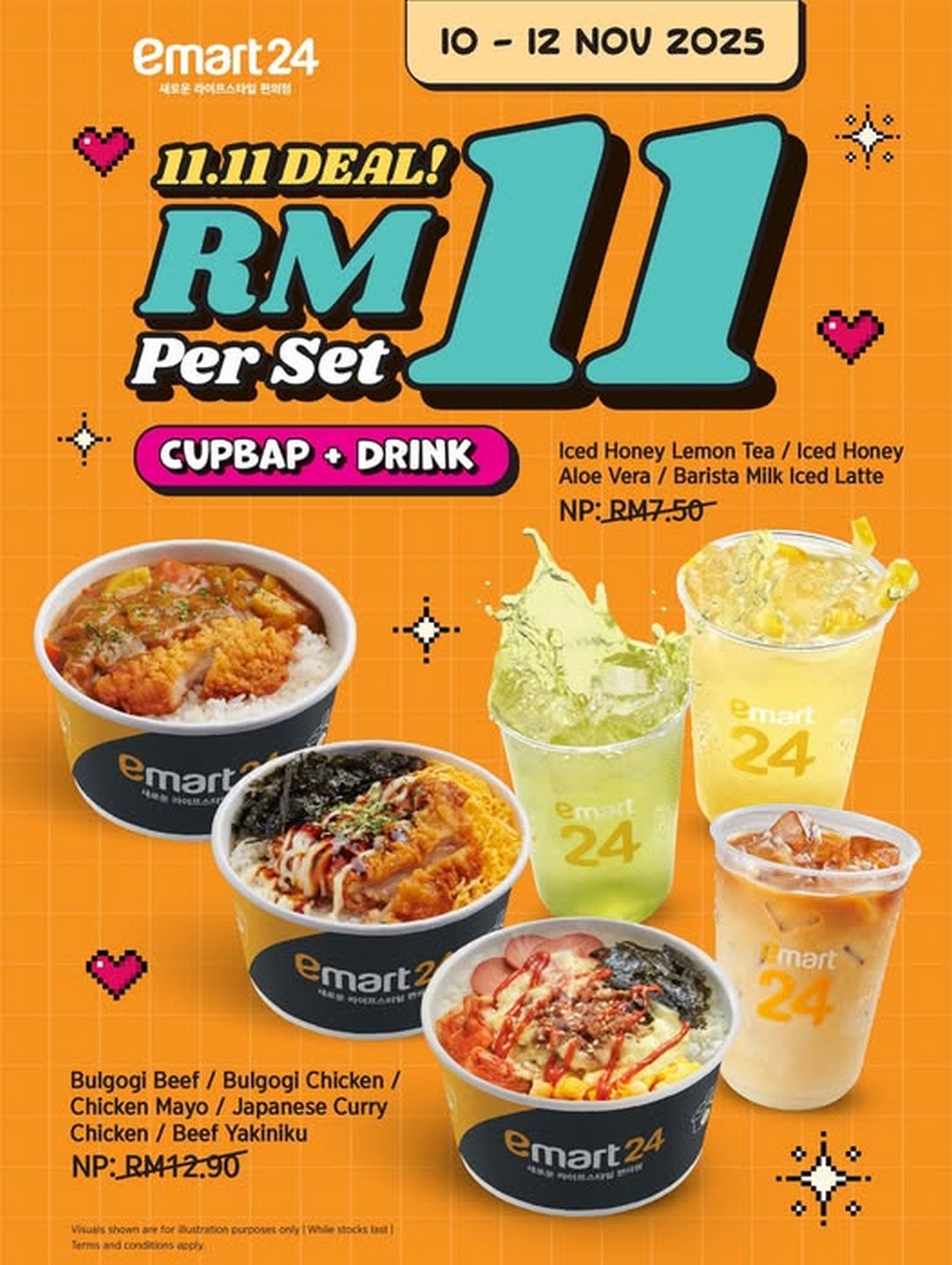emart24-Cupbap-Drink-Set-RM11-11.11-Promotion 10-12 November 2025: emart24: Cupbap + Drink Set RM11 11.11 Promotion: Limited Time Food Deal