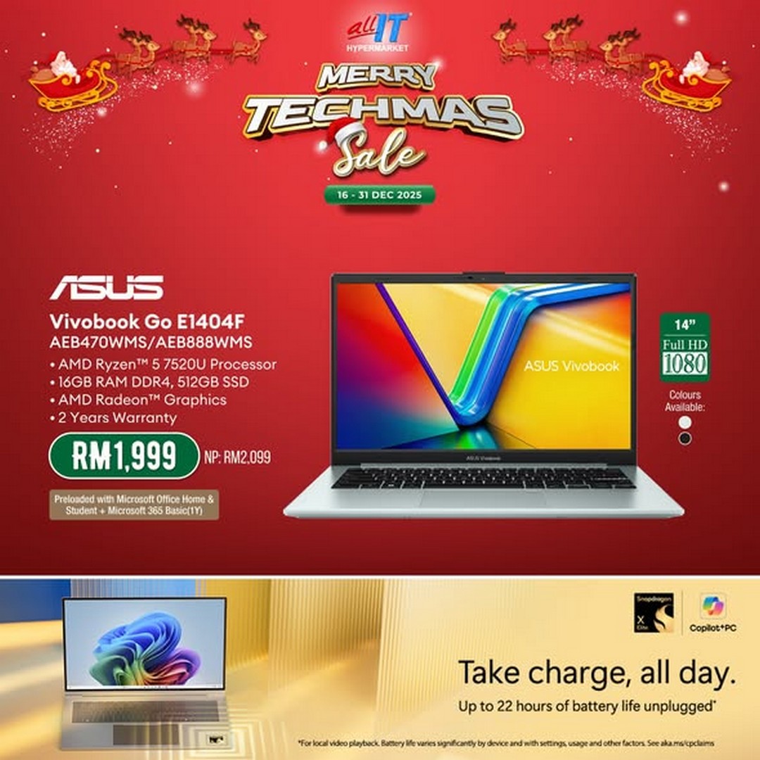 ALL-IT-Hypermarket-Malaysia-Merry-Techmas-Laptop-Specials-Sale-1 16–31 December 2025: ALL IT Hypermarket Malaysia: Merry Techmas Laptop Specials Sale with Festive Savings Across Top Brands
