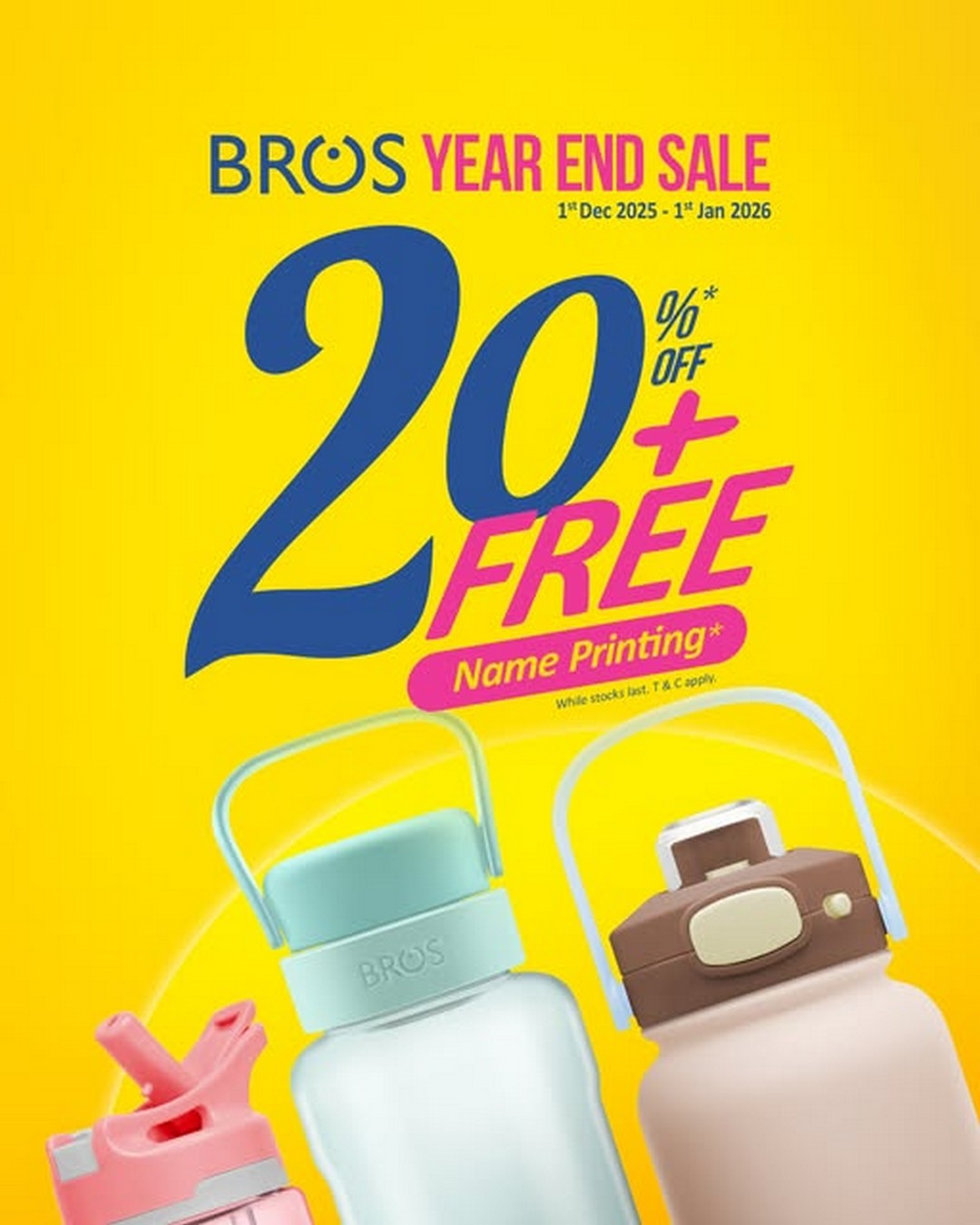 BROS-Malaysia-Year-End-Sale-with-Storewide 1 December 2025–1 January 2026: BROS Malaysia Year-End Sale with Storewide Discount and Free Personalisation Promotion