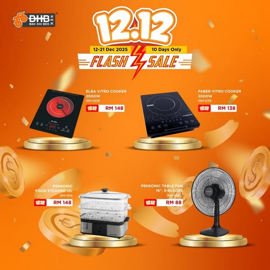 Ban-Hin-Bee-12.12-Mega-Deals-Promotion-1 12-21 December 2025: Ban Hin Bee: 12.12 Mega Deals Promotion – Up to 50% OFF Selected Items