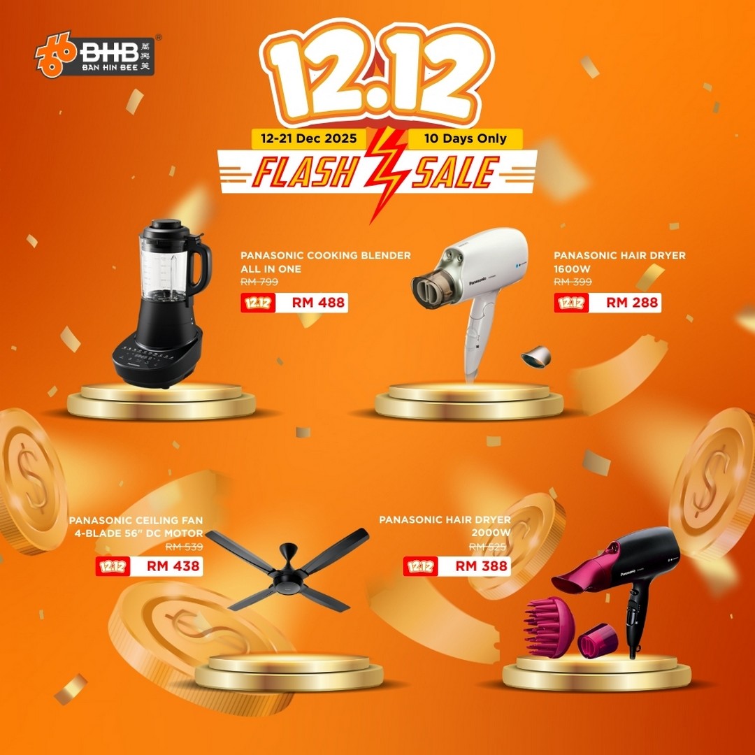 Ban-Hin-Bee-12.12-Mega-Deals-Promotion-5 12-21 December 2025: Ban Hin Bee: 12.12 Mega Deals Promotion – Up to 50% OFF Selected Items