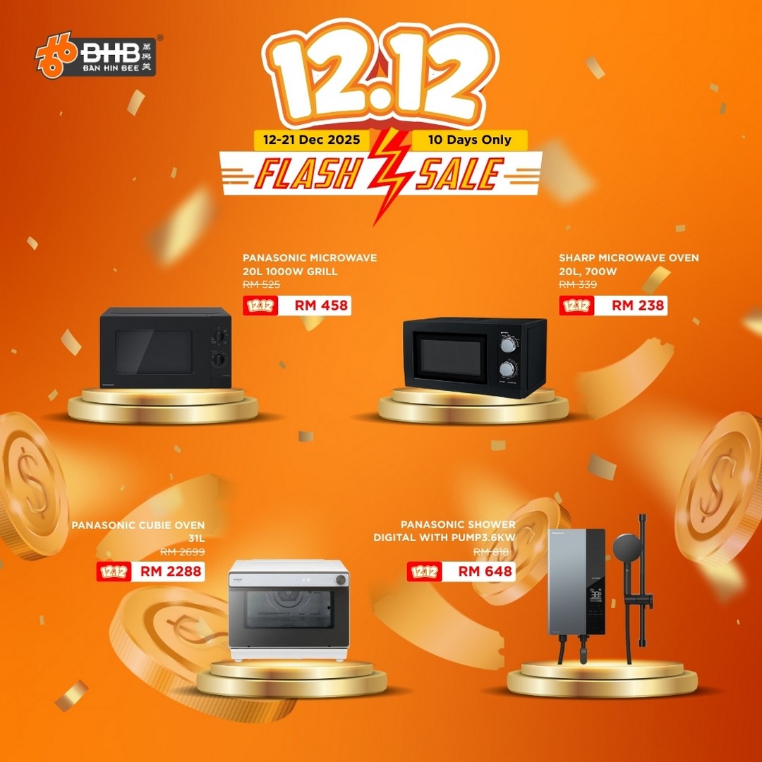 Ban-Hin-Bee-12.12-Mega-Deals-Promotion-6 12-21 December 2025: Ban Hin Bee: 12.12 Mega Deals Promotion – Up to 50% OFF Selected Items