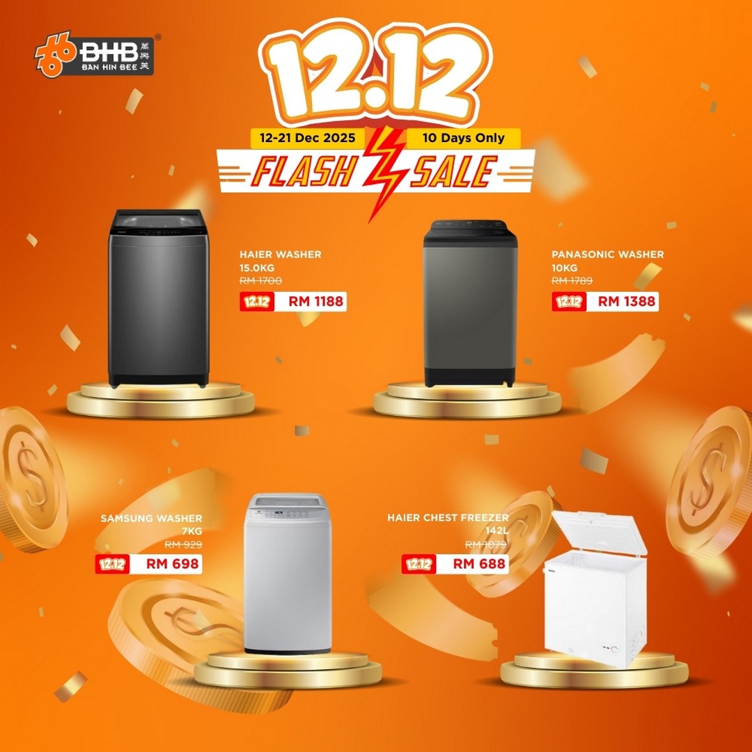 Ban-Hin-Bee-12.12-Mega-Deals-Promotion-9 12-21 December 2025: Ban Hin Bee: 12.12 Mega Deals Promotion – Up to 50% OFF Selected Items
