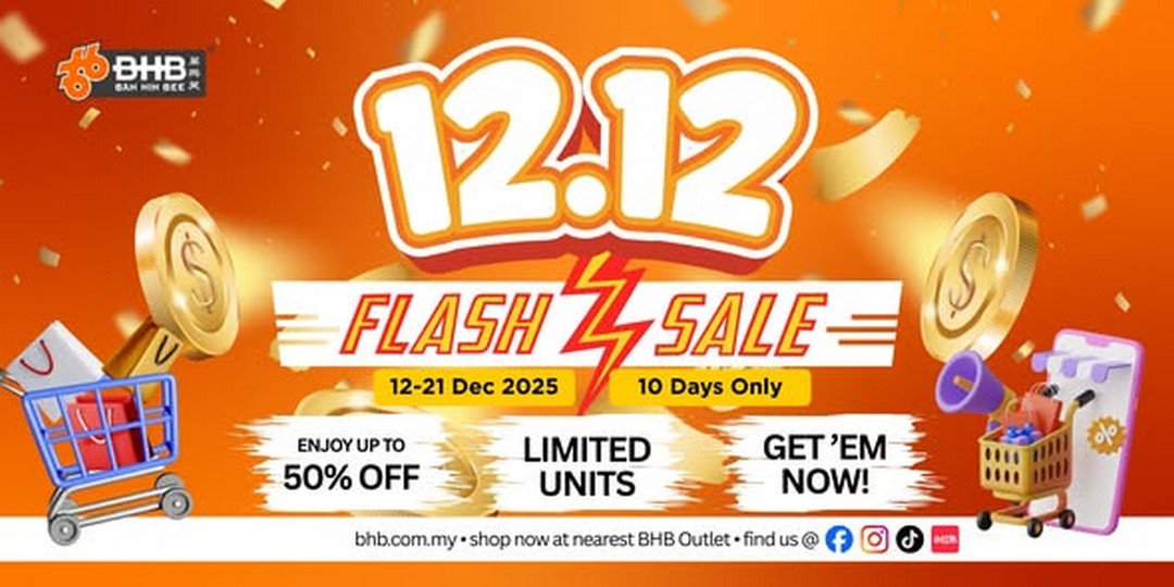 Ban-Hin-Bee-12.12-Mega-Deals-Promotion 12-21 December 2025: Ban Hin Bee: 12.12 Mega Deals Promotion – Up to 50% OFF Selected Items