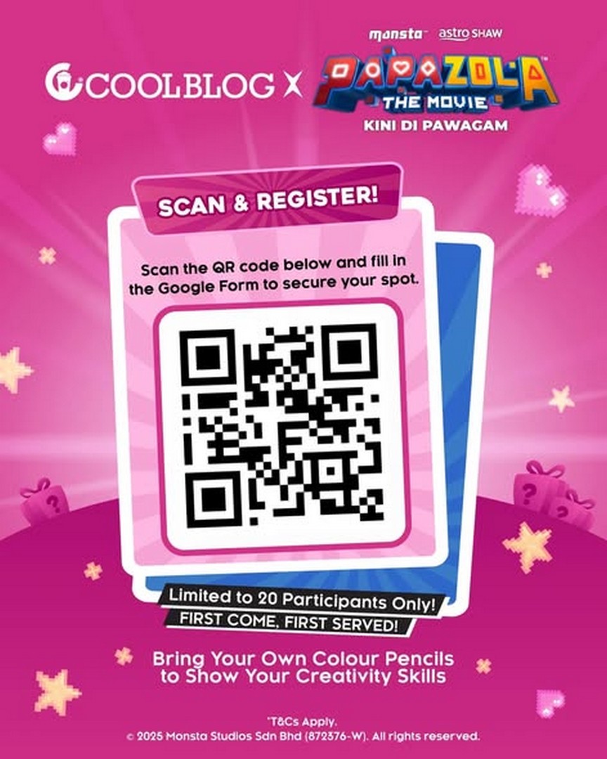 Coolblog-Malaysia-Colouring-Contest-with-Papa-Zola-2 13 December 2025: Coolblog Malaysia Colouring Contest with Papa Zola: Kids Colouring Contest Event at MyTOWN Shopping Centre