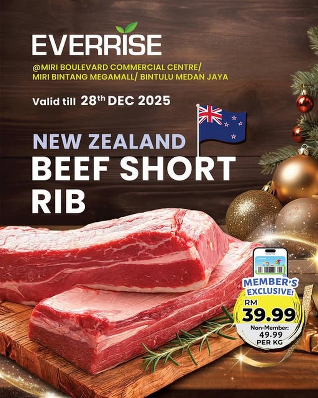 Everrise-Malaysia-New-Zealand-Beef-Short-Rib-Christmas-Promotion 15-28 December 2025: Everrise Malaysia: New Zealand Beef Short Rib Christmas Promotion