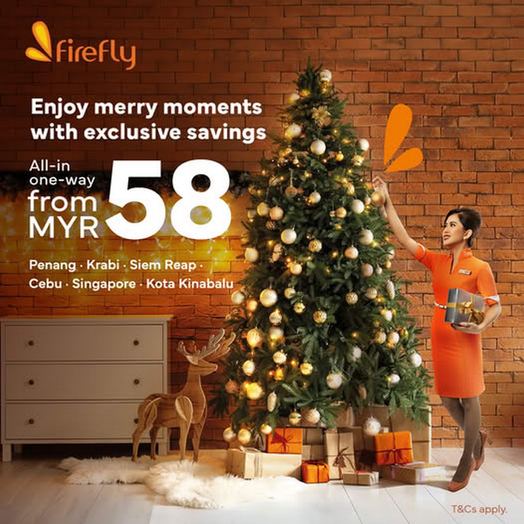 Firefly-Airlines-Exclusive-Festive-Fares-Promotion 9 December 2025 onwards: Firefly Airlines: Exclusive Festive Fares Promotion to Krabi, Penang and More