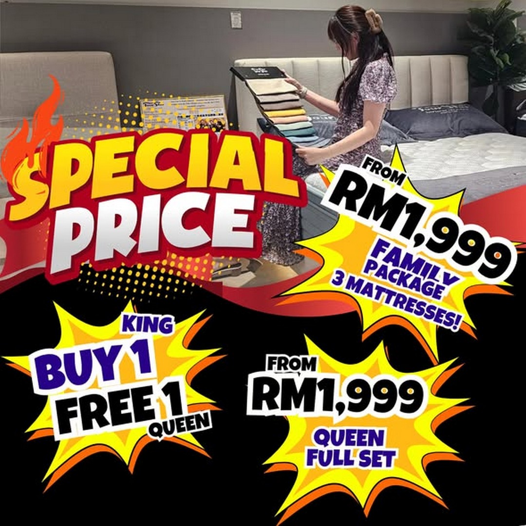 Four-Star-Malaysia-Year-End-Sale-1 1-7 December 2025: Four Star Malaysia: Year-End Sale with Buy 1 Free 1 Mattress & Exclusive Deals