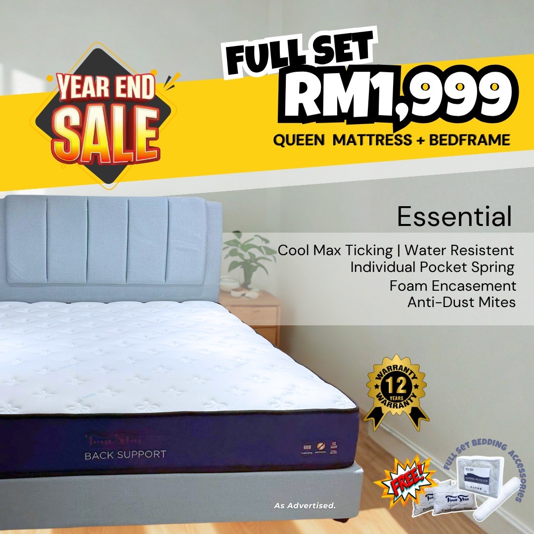 Four-Star-Malaysia-Year-End-Sale-4 1-7 December 2025: Four Star Malaysia: Year-End Sale with Buy 1 Free 1 Mattress & Exclusive Deals