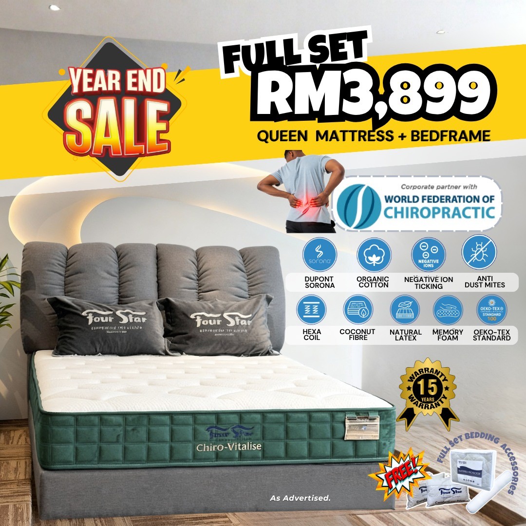 Four-Star-Malaysia-Year-End-Sale-6 1-7 December 2025: Four Star Malaysia: Year-End Sale with Buy 1 Free 1 Mattress & Exclusive Deals